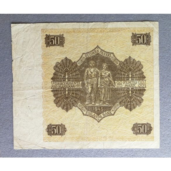 Finland 50 Markkaa 1945 F