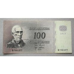 Finnország 100 Markkaa 1963 F+