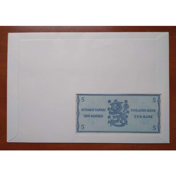 Finland 5 Markkaa 1963 P-106Аa.137 Unc envelope banknote