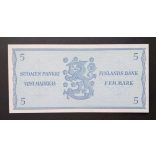 Finland 5 Markkaa 1963 P-106Aa.39 Unc