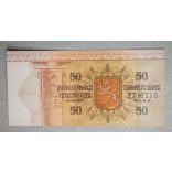 Finland 50 Markkaa 1977 VF+