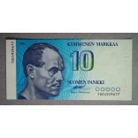 Finland 10 Markkaa 1986 Unc