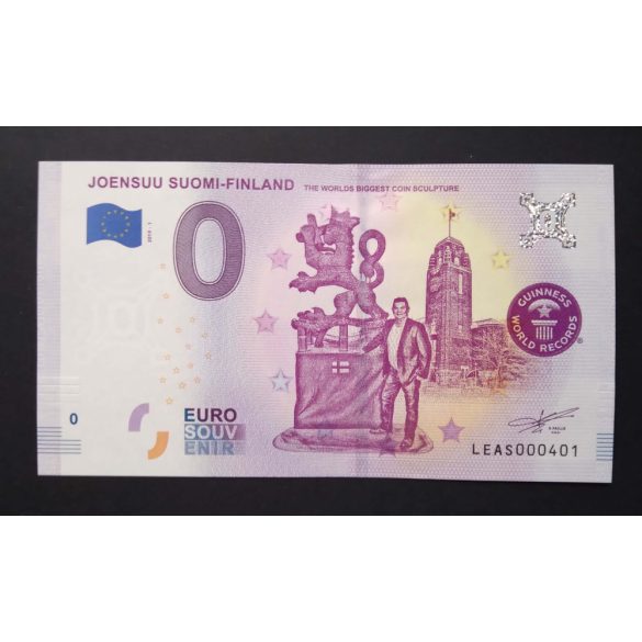 Finnország 0 Euro 2019 Unc - emlékbankjegy