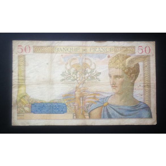 France 50 Francs 1937 VG