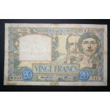 France 20 Francs 1940 VG