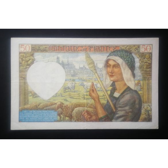 France 50 Francs 1941 VF+