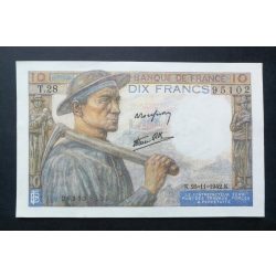 France 10 Francs 1942 aUNC+