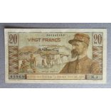 Francia Egyenlítői-Afrika 20 Francs 1947 restaurált