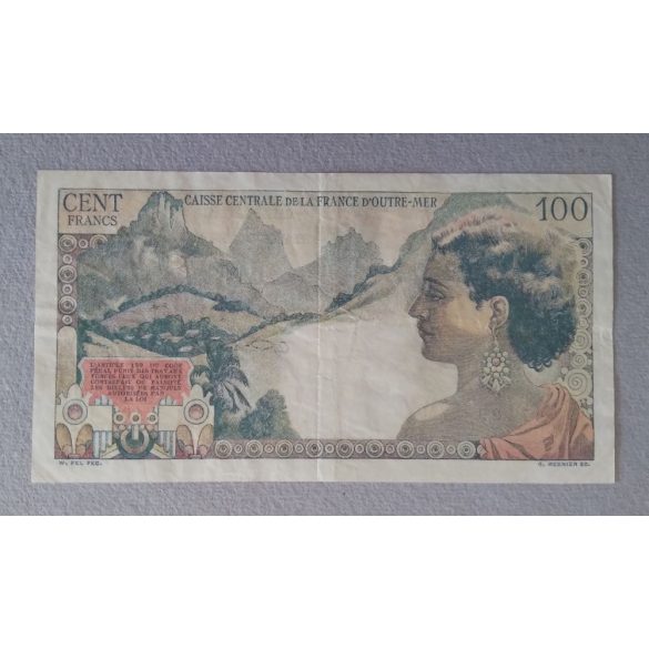 Francia Egyenlítői-Afrika 100 Francs 1947 F