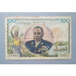 Francia Egyenlítői Afrika Kamerun 100 Francs 1957 F