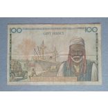 Francia Egyenlítői Afrika Kamerun 100 Francs 1957 F