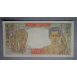 Francia Indokína 100 Piastres 1947-49 VF-