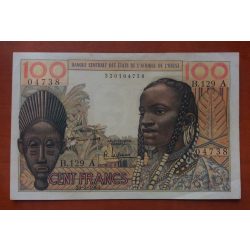 Francia Nyugat-Afrika 100 Francs 1961 XF+