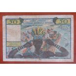 Francia Nyugat-Afrika Togo 50 Francs 1956 F-