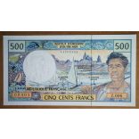 French Pacific Territories 500 Francs 1995 UNC 