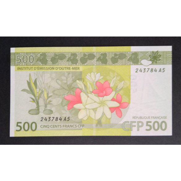 French Pacific Territories 500 Francs 2018 UNC