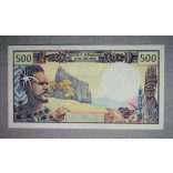 French Pacific Territories 500 Francs 2000 UNC