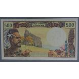 French Pacific Territories 500 Francs 2007 UNC