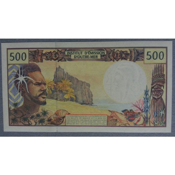 French Pacific Territories 500 Francs 2007 UNC