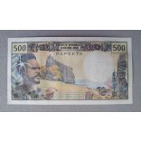 French Pacific Territories PAPEETE Tahiti 500 Francs 1979 UNC