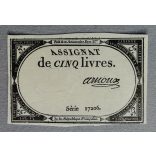 France 5 Livres 1793 Unc