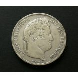 France 5 Francs 1834 24.8 g of silver