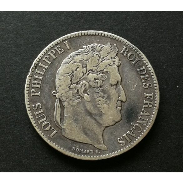 France 5 Francs 1841 24.8 g of silver
