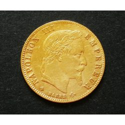 France III. Napoleon 5 Francs 1864 A 1.61 g gold