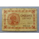 France 50 Centimes 1920