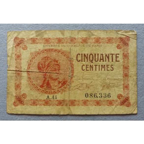 France 50 Centimes 1920