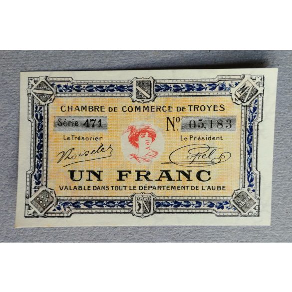 Franciaország 1 Franc 1926 Unc