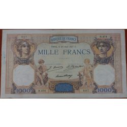 Franciaország 1000 Francs 1927 F+