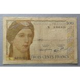 France 300 Francs 1939 VG
