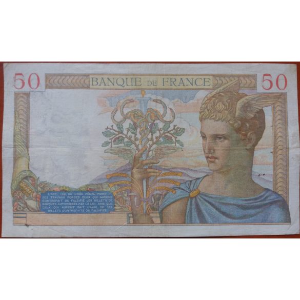 France 50 Francs 1939 F