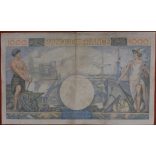 France 1000 Francs 1940 F-