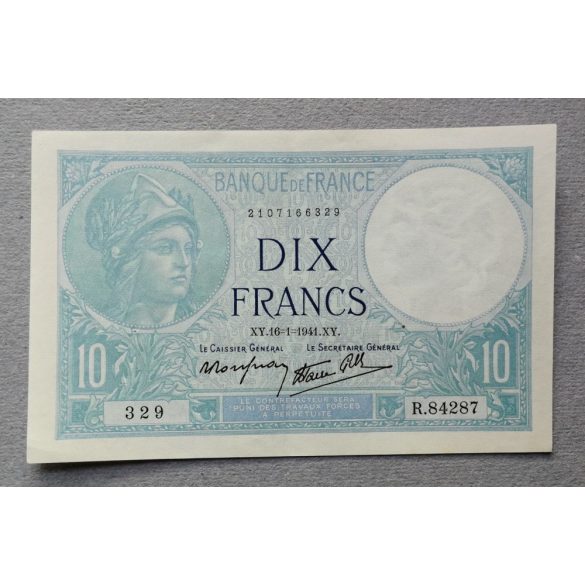 Franciaország 10 Francs 1941 XF