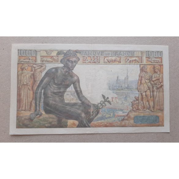 France 1000 Francs 1942 VF