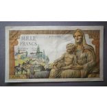 France 1000 Francs 1942 XF-