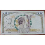 France 5000 Francs 1942 F+