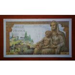 France 1000 Francs 1943 F