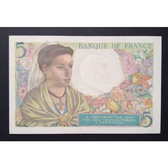 France 5 Francs 1943 Unc-