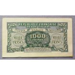 France 1000 Francs 1944 VF-