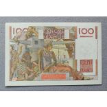 France 100 Francs 1951 Unc-