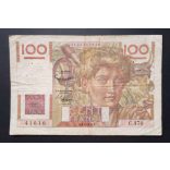 France 100 Francs 1952 F