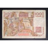 France 100 Francs 1954 F 