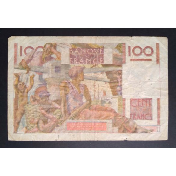 France 100 Francs 1954 F 
