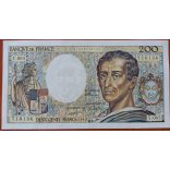 France 200 Francs 1989 UNC
