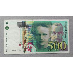 Franciaország 500 Francs 1994 F+