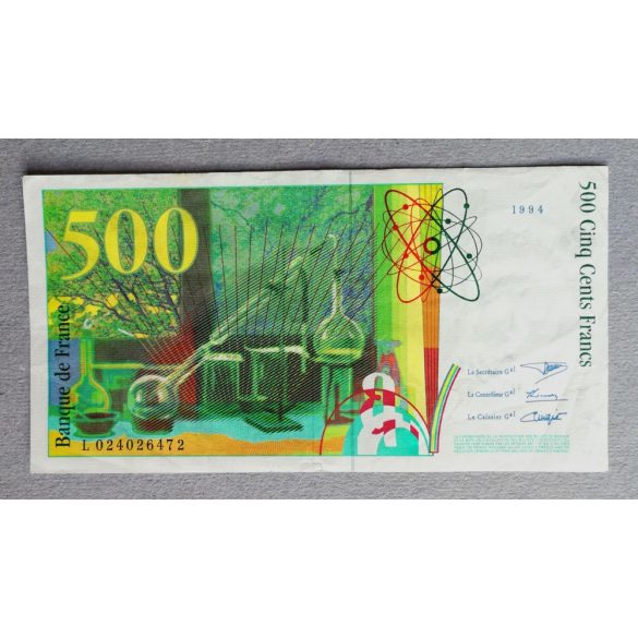France 500 Francs 1994 F+