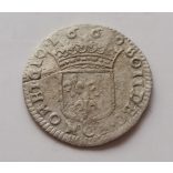 France Louis XIV 1660 1,346 g silver